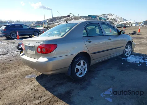 2007 Toyota Corolla Ce из США, поврежденный, VIN 2T1BR32E47C809607